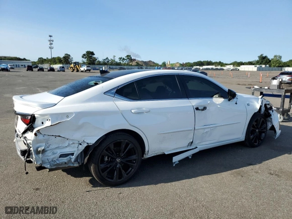 2023 Lexus ES with VIN 58AJZ1B14PU145622, listed as a Copart auction lot 67636734 with 13,972 mi miles and Salvage Title. Bid and sale history available at carsss.com. Image 3.