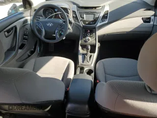 2015 Hyundai Elantra SE with VIN 5NPDH4AE3FH560618, listed as a Copart auction lot 56199255 with 43,760 mi miles and Salvage title. Bid and sale history available at DreamBid. Image 8.