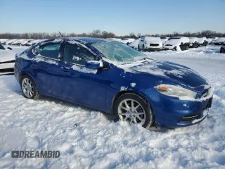 2013 Dodge Dart Rallye with VIN 1C3CDFBA5DD151865, listed as a Copart auction lot 41400545 with 90,483 mi miles and Salvage Title. Bid and sale history available at carsss.com. Image 4.