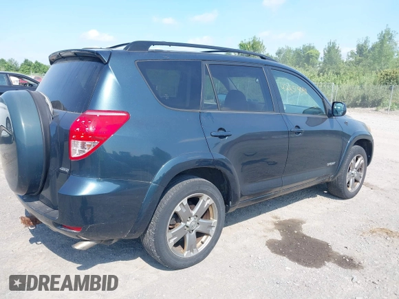 2008 Toyota RAV4 Sport with VIN JTMBK32V786046253, listed as a IAAI auction lot 42854048 with 137,058 mi miles and . Bid and sale history available at DreamBid. Image 4.