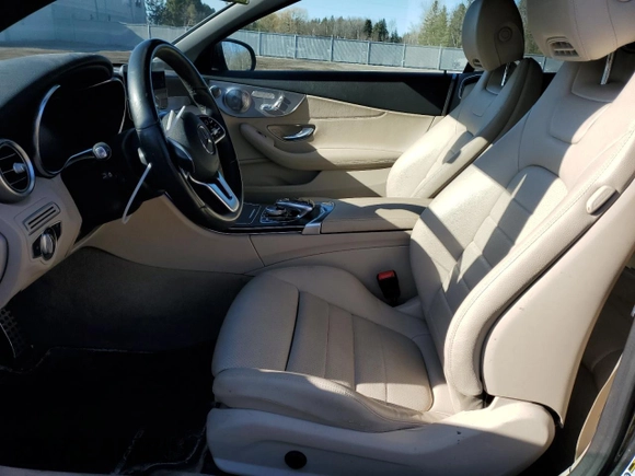 2020 Mercedes-Benz C 300 with VIN WDDWK8EB5LF980829, listed as a Copart auction lot 51312445 with 88,103 mi miles and Salvage title. Bid and sale history available at DreamBid. Image 7.