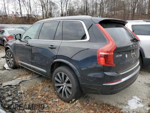 2025 Volvo XC90 Plus with VIN YV4062PE5S1303927, listed as a Copart auction lot 87924795 with Not Provided miles and Salvage Title. Bid and sale history available at DreamBid. Image 2.