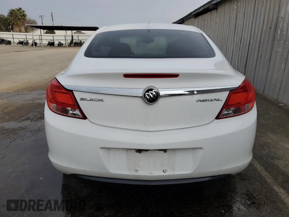 2012 Buick Regal with VIN 2G4GR5EK6C9181221, listed as a Copart auction lot 43464495 with 167,761 mi miles and Salvage Title. Bid and sale history available at carsss.com. Image 6.