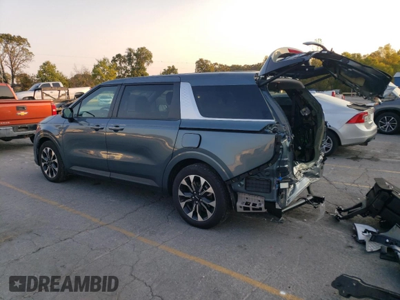 2024 Kia Carnival EX with VIN KNDNC5H37R6420129, listed as a Copart auction lot 74521884 with 8,765 mi miles and Salvage Title. Bid and sale history available at carsss.com. Image 2.