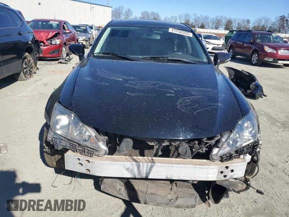2012 Lexus IS 250 with VIN JTHBF5C21C5168141, listed as a Copart auction lot 41750355 with 228,932 mi miles and Salvage Title. Bid and sale history available at DreamBid. Image 5.