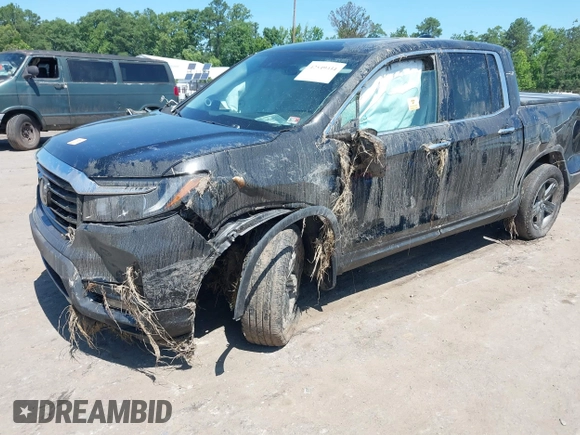 2022 Honda Ridgeline RTL-E with VIN 5FPYK3F75NB020232, listed as a IAAI auction lot 42549034 with 40,209 mi miles and . Bid and sale history available at DreamBid. Image 17.