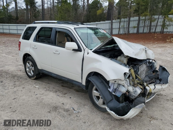2012 Ford Escape Limited with VIN 1FMCU0EG0CKB62982, listed as a Copart auction lot 44319185 with Not Provided miles and Salvage Title. Bid and sale history available at carsss.com. Image 4.
