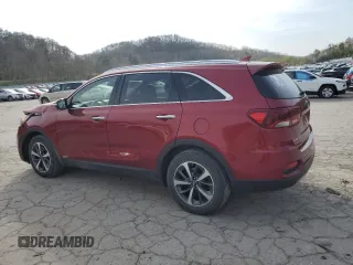 2019 Kia Sorento EX with VIN 5XYPHDA59KG567720, listed as a Copart auction lot 52944355 with 75,114 mi miles and Salvage Title. Bid and sale history available at DreamBid. Image 2.