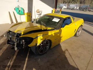 2007 Chevrolet Corvette Z06 with VIN 1G1YY26E275125565, listed as a IAAI auction lot 41459059 with 1 mi miles. Bid and sale history available at carsss.com. Image 2.