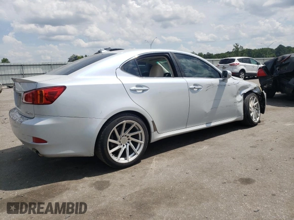2010 Lexus IS 250 z VIN JTHBF5C24A5123479, wystawiony jako Copart lot #55631345 z przebiegiem Nie podano mil oraz Szkoda całkowita • Salvage title. Historia ofert i sprzedaży dostępna na DreamBid. Obrazek 3.