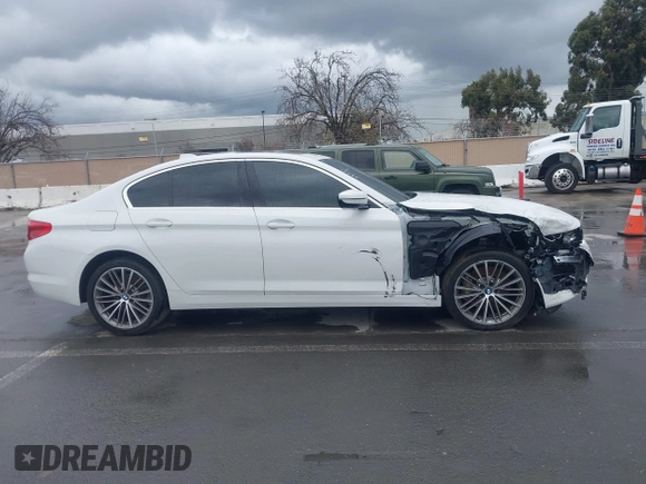 2020 BMW 5 Series 530i with VIN WBAJR3C08LWW69297, listed as a IAAI auction lot 41755008 with 64,049 mi miles and . Bid and sale history available at DreamBid. Image 12.