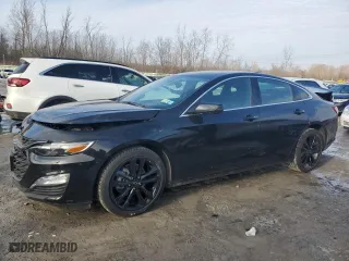 2024 Chevrolet Malibu LT with VIN 1G1ZD5ST5RF223072, listed as a Copart auction lot 47371885 with 3,949 mi miles and Salvage Title. Bid and sale history available at carsss.com. Image 1.