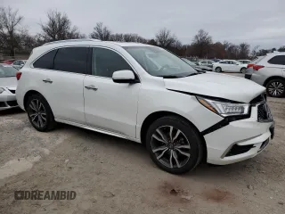 2020 Acura MDX w/Advance Pkg with VIN 5J8YD4H87LL025961, listed as a Copart auction lot 83522394 with 47,587 mi miles and Salvage Title. Bid and sale history available at carsss.com. Image 4.