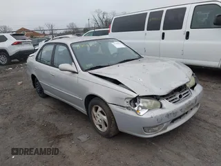 2002 Toyota Corolla CE with VIN 1NXBR12E82Z644995, listed as a IAAI auction lot 41780816 with 216,057 mi miles and . Bid and sale history available at DreamBid. Image 1.