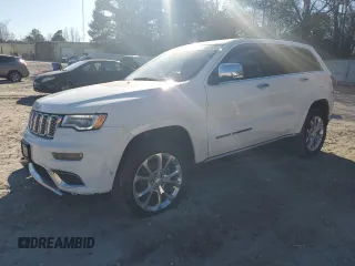 2019 Jeep Grand Cherokee Summit with VIN 1C4RJFJG9KC805435, listed as a Copart auction lot 41607055 with 90,403 mi miles and Salvage Title. Bid and sale history available at carsss.com. Image 1.