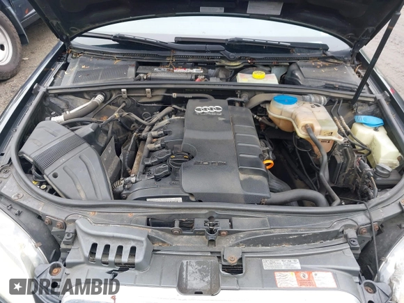 2008 Audi A4 2.0T with VIN WAUDF78E18A151845, listed as a IAAI auction lot 42259539 with 205,565 mi miles and . Bid and sale history available at DreamBid. Image 10.