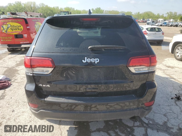 2020 Jeep Grand Cherokee Altitude with VIN 1C4RJFAG7LC209371, listed as a Copart auction lot 53996805 with 52,584 mi miles and Salvage Title. Bid and sale history available at carsss.com. Image 6.