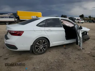 2024 Volkswagen Jetta Sport with VIN 3VWBM7BU6RM007967, listed as a Copart auction lot 57858955 with 14,088 mi miles and Salvage title. Bid and sale history available at DreamBid. Image 3.