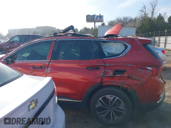 2020 Hyundai Santa Fe Limited with VIN 5NMS53AA0LH230466, listed as a IAAI auction lot 41252619 with Not Provided miles and . Bid and sale history available at DreamBid. Image 14.