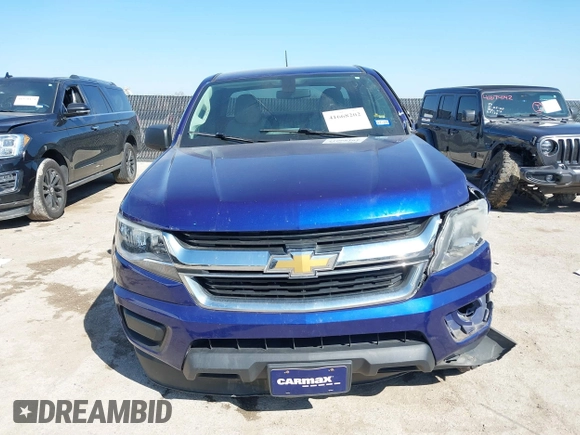 2017 Chevrolet Colorado 2WD WT with VIN 1GCHSBEA7H1282069, listed as a IAAI auction lot 41668202 with 80,163 mi miles. Bid and sale history available at carsss.com. Image 13.