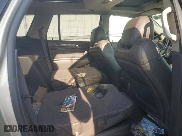 2014 Buick Enclave Leather with VIN 5GAKRBKD9EJ279512, listed as a Copart auction lot 53830585 with 179,851 mi miles and Salvage Title. Bid and sale history available at DreamBid. Image 11.