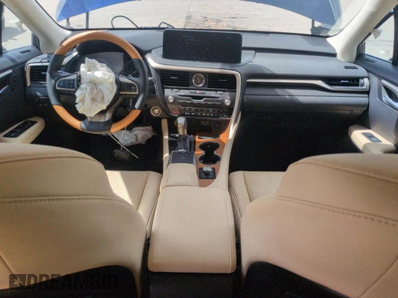 2022 Lexus RX 350 with VIN 2T2HZMDA5NC335640, listed as a Copart auction lot 56891005 with 39,971 mi miles and Salvage title. Bid and sale history available at DreamBid. Image 8.