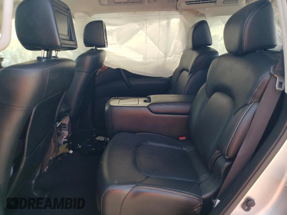 2016 Infiniti QX80 with VIN JN8AZ2NF8G9611780, listed as a Copart auction lot 69454704 with 0 mi miles and Non Repairable. Bid and sale history available at carsss.com. Image 11.