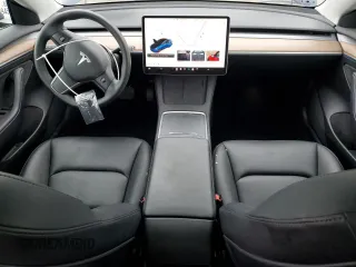 2022 Tesla Model 3 Long Range with VIN 5YJ3E1EB1NF341432, listed as a Copart auction lot 53467975 with 38,184 mi miles and Salvage Title. Bid and sale history available at DreamBid. Image 8.