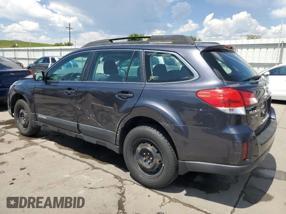 2011 Subaru Outback 2.5i with VIN 4S4BRCAC5B3447431, listed as a Copart auction lot 60684865 with 100,612 mi miles and Salvage title. Bid and sale history available at DreamBid. Image 2.