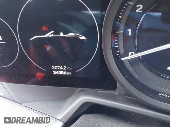 2022 Porsche 911 Carrera with VIN WP0CA2A96NS236957, listed as a IAAI auction lot 41154002 with 34,056 mi miles and . Bid and sale history available at DreamBid. Image 16.