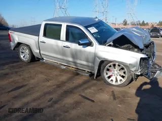2016 Chevrolet Silverado 1500 LTZ with VIN 3GCUKSEC3GG367670, listed as a IAAI auction lot 41664989 with 112,781 mi miles. Bid and sale history available at carsss.com. Image 1.