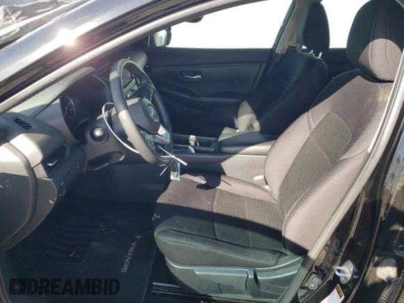 2021 Nissan Sentra S with VIN 3N1AB8BV8MY327363, listed as a Copart auction lot 50089085 with 56,791 mi miles and Salvage Title. Bid and sale history available at DreamBid. Image 7.