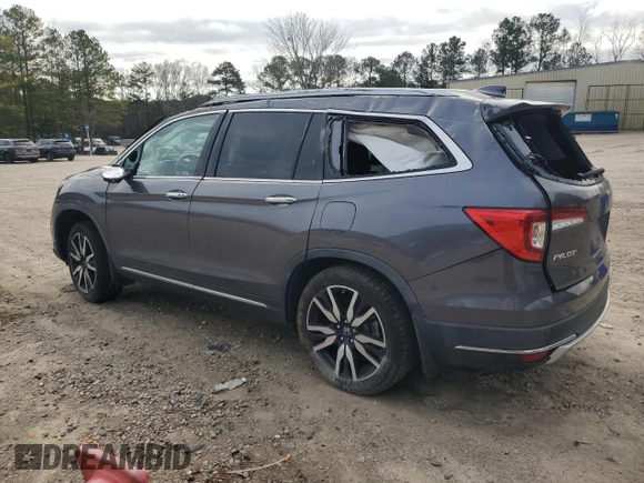 2020 Honda Pilot Touring 8-Passenger with VIN 5FNYF5H91LB004386, listed as a Copart auction lot 85913984 with 54,692 mi miles and Salvage Title. Bid and sale history available at DreamBid. Image 2.
