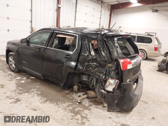 2015 GMC Terrain SLE with VIN 2GKFLVEK6F6241574, listed as a IAAI auction lot 41669830 with 126,945 mi miles. Bid and sale history available at carsss.com. Image 3.