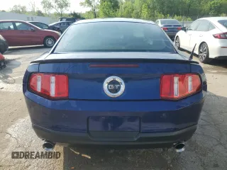 2010 Ford Mustang GT with VIN 1ZVBP8CH2A5134286, listed as a Copart auction lot 54556825 with 132,231 mi miles and Salvage Title. Bid and sale history available at DreamBid. Image 6.