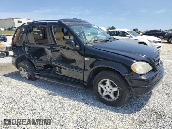2001 Mercedes-Benz M 320/430/500 z VIN 4JGAB54E61A242946, wystawiony jako Copart lot #53629265 z przebiegiem 225 597 mil mil oraz Szkoda całkowita • Salvage title. Historia ofert i sprzedaży dostępna na DreamBid. Obrazek 4.
