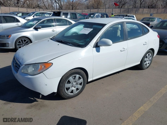 2008 Hyundai Elantra GLS with VIN KMHDU46D08U427590, listed as a IAAI auction lot 41651613 with 199,255 mi miles. Bid and sale history available at carsss.com. Image 17.