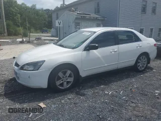 2003 Honda Accord LX with VIN 3HGCM56373G712250, listed as a Copart auction lot 64835055 with 162,457 mi miles and Salvage title. Bid and sale history available at DreamBid. Image 1.