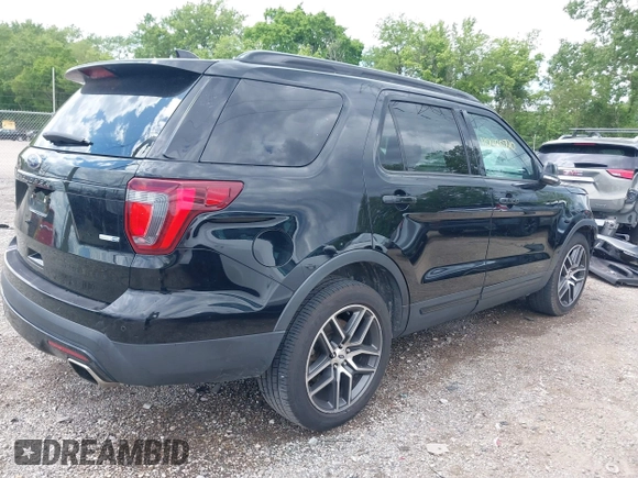 2017 Ford Explorer Sport with VIN 1FM5K8GTXHGC44221, listed as a IAAI auction lot 42320720 with 154,583 mi miles and . Bid and sale history available at DreamBid. Image 4.