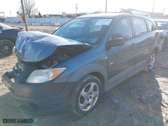 2008 Pontiac Vibe with VIN 5Y2SL65848Z417372, listed as a IAAI auction lot 41742993 with 227,835 mi miles. Bid and sale history available at carsss.com. Image 2.