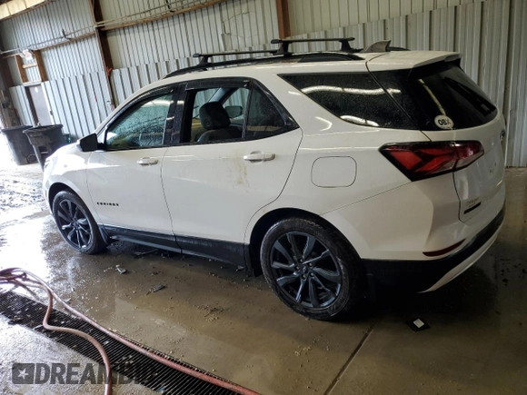 2022 Chevrolet Equinox RS with VIN 3GNAXWEV2NS103886, listed as a Copart auction lot 60428185 with Not provided miles and Salvage title. Bid and sale history available at DreamBid. Image 2.