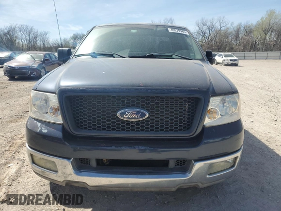 2004 Ford F-150 XL with VIN 1FTPX12554NA82051, listed as a Copart auction lot 49879965 with 136,726 mi miles and Salvage title. Bid and sale history available at DreamBid. Image 5.