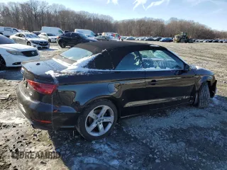 2018 Audi A3 2.0T Premium with VIN WAU78LFF1J1001204, listed as a Copart auction lot 85868554 with 52,297 mi miles and Salvage Title. Bid and sale history available at carsss.com. Image 3.