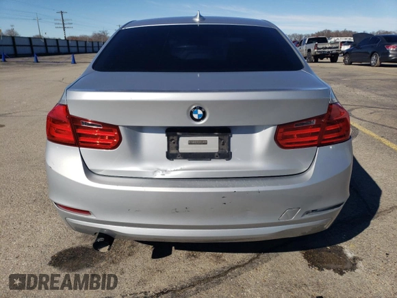 2014 BMW 3 Series 320i with VIN WBA3B1G58ENN91233, listed as a Copart auction lot 45043855 with 134,351 mi miles and Salvage Title. Bid and sale history available at carsss.com. Image 6.