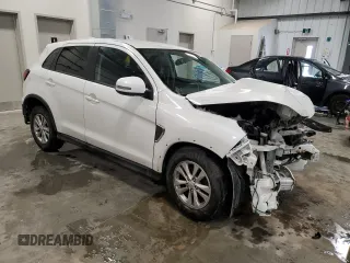 2021 Mitsubishi Outlander Sport SE with VIN JA4AJVAW2MU606670, listed as a Copart auction lot 43727945 with 96,730 mi miles and Salvage title. Bid and sale history available at DreamBid. Image 4.