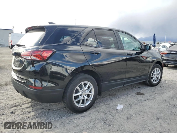2022 Chevrolet Equinox LS with VIN 2GNAXHEVXN6119294, listed as a Copart auction lot 51956075 with 34,320 mi miles and Salvage title. Bid and sale history available at DreamBid. Image 3.