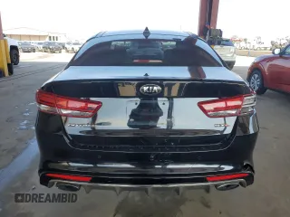 2016 Kia Optima SXL Turbo with VIN 5XXGV4L24GG111843, listed as a Copart auction lot 43738725 with 76,288 mi miles and Clean Title. Bid and sale history available at carsss.com. Image 6.