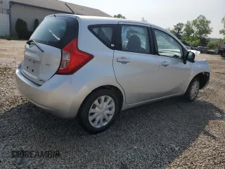 2014 Nissan Note S Plus with VIN 3N1CE2CP0EL401855, listed as a Copart auction lot 60452585 with 132,416 mi miles and Non repairable. Bid and sale history available at DreamBid. Image 3.