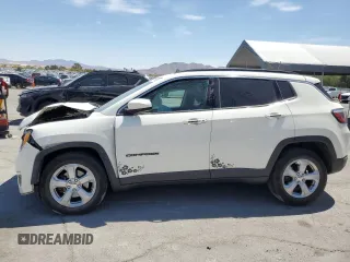 2018 Jeep Compass Latitude with VIN 3C4NJCBB7JT339233, listed as a Copart auction lot 55175065 with Not provided miles and Salvage title. Bid and sale history available at DreamBid. Image 1.