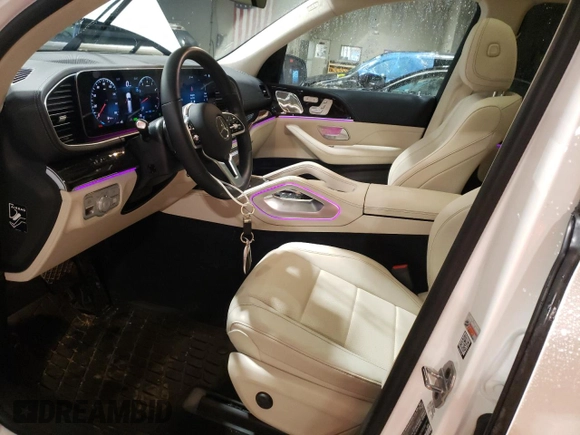 2022 Mercedes-Benz GLS with VIN 4JGFF5KE3NA743019, listed as a Copart auction lot 71826362 with 7,993 mi miles. Bid and sale history available at carsss.com. Image 7.